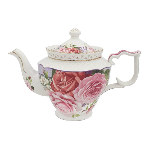 Pink Rose Teapot 25x11.5x18cm