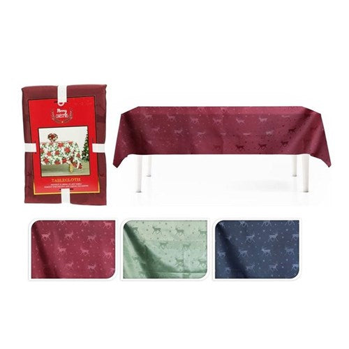 220 x 150 cm damask-style tablecloth