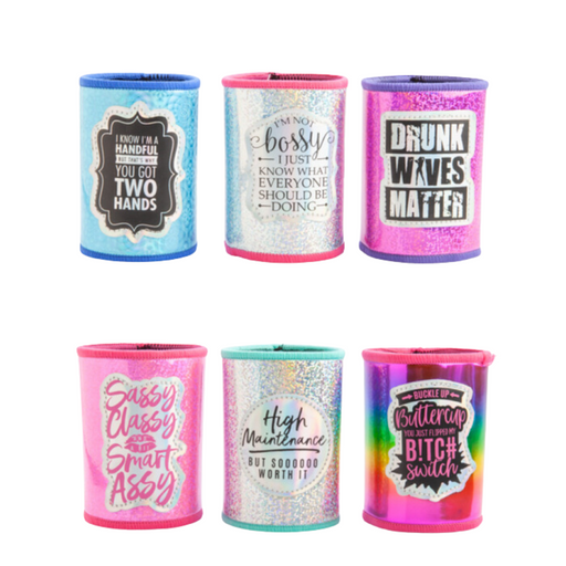 Ronis Can Cooler Iridescent Assorted