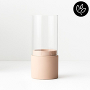 Ronis Candle Holder Lindic Nude 19cmhx8cmd – thumbnail