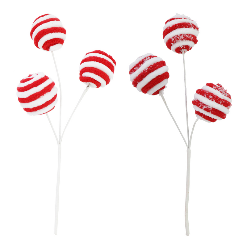 Ronis Candy Bauble Spray 30cm Assorted