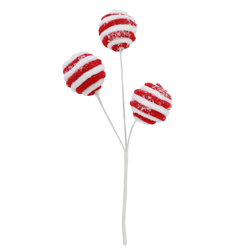 Ronis Candy Bauble Spray 30cm Assorted