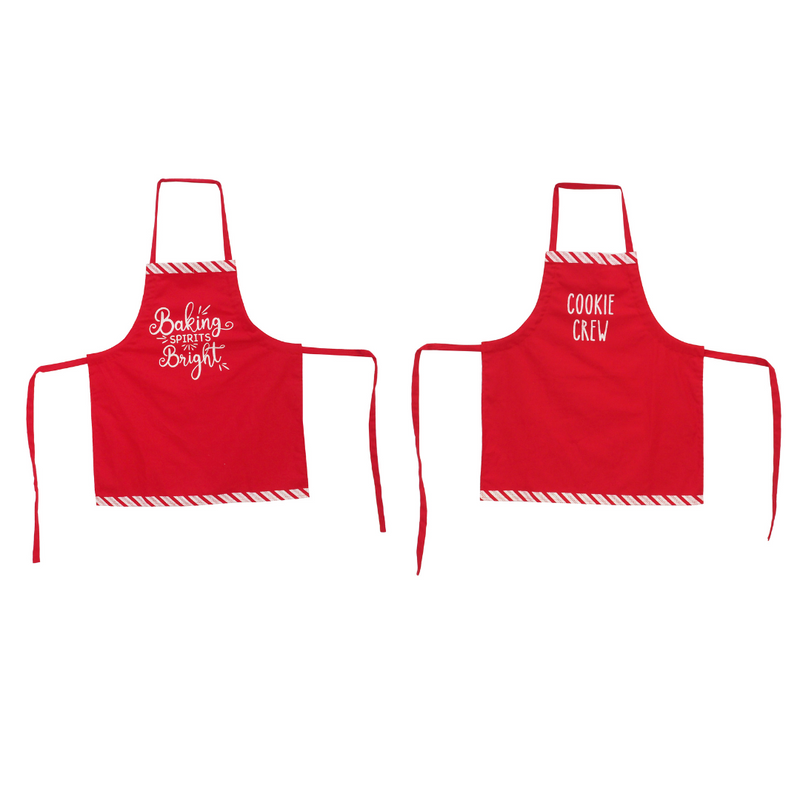 Ronis Candycane Cotton Apron Assorted