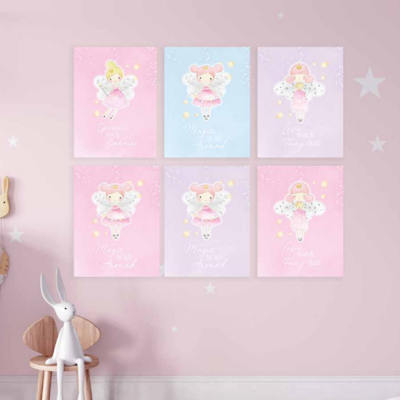 Ronis Canvas Fairies & Unicorns 30x40cm Assorted