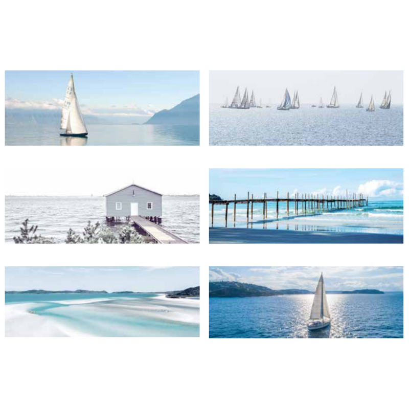 Ronis Canvas Harbour Side 60x150x2.5cm Assorted