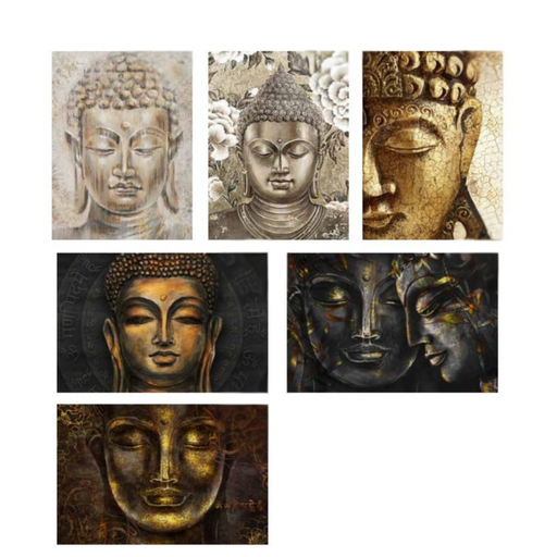 Large Namaste canvas wall art 80x120cm assorted mindfulness-inspired print for yoga, meditation and boho home décor