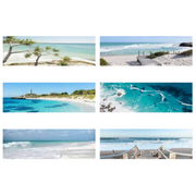 Ronis Canvas Shorelines 40x120cm Assorted