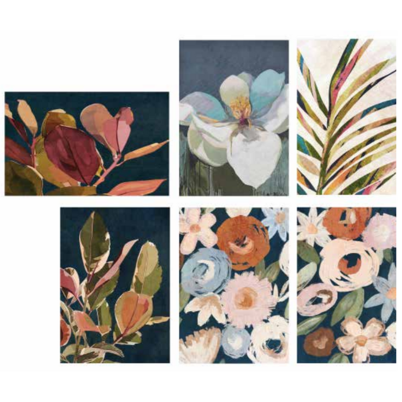 Ronis Canvas Wildflower 80x120cm Assorted