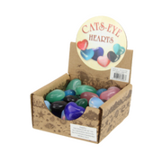 Ronis Cats Eye Gemstone Hearts Assorted – thumbnail