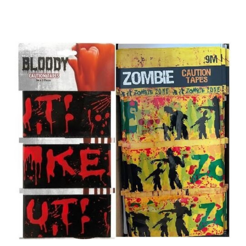 Ronis Caution Tapes 3M 3Pk 2 Asstd