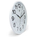 Ronis Cayden 3D Numbers Domed Wall Clock 30x30x2cm 2 Asstd
