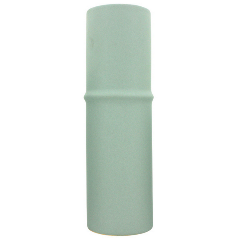 Ronis Ceramic Bamboo Vase 7x23cm Sage