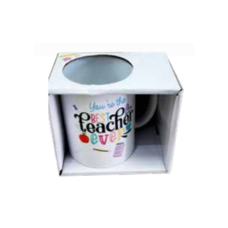 Ceramic Teacher Mugs Assorted – durable ceramic mugs with inspirational teacher-themed designs