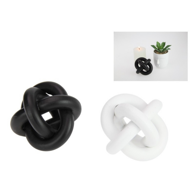 Ronis Chain Link Ball Décor MDF 11cm Assorted