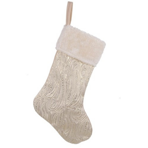 Ronis Champagne Velour Stocking 51cm