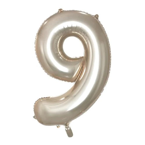 Decrotex Champagne #9 Foil Balloon 86cm