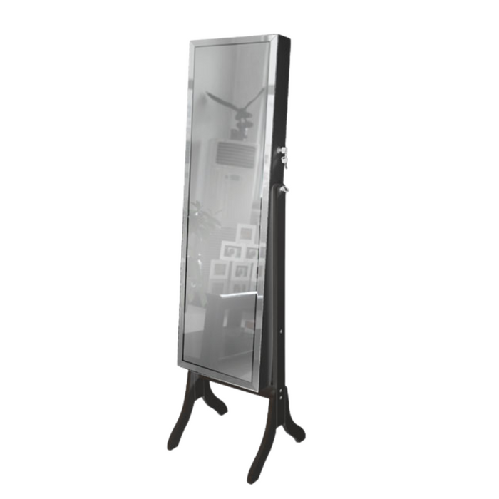 Ronis Chantel Jewellery Cabinet Stand Black