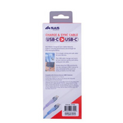 Ronis Charge & Sync USB C to Type C PVC Cable 2 Asstd