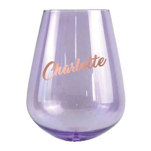 Ronis Charlotte Stemless Glass 13cm 600ml 2pk