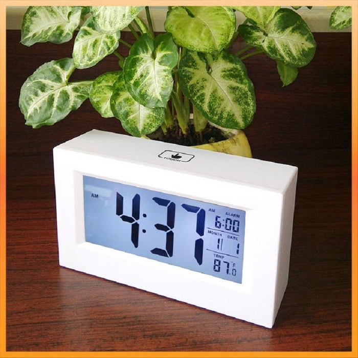 Ronis Checkmate Induction Multifunction Digital Alarm Clock 15x9x4.8cm 2 Asstd