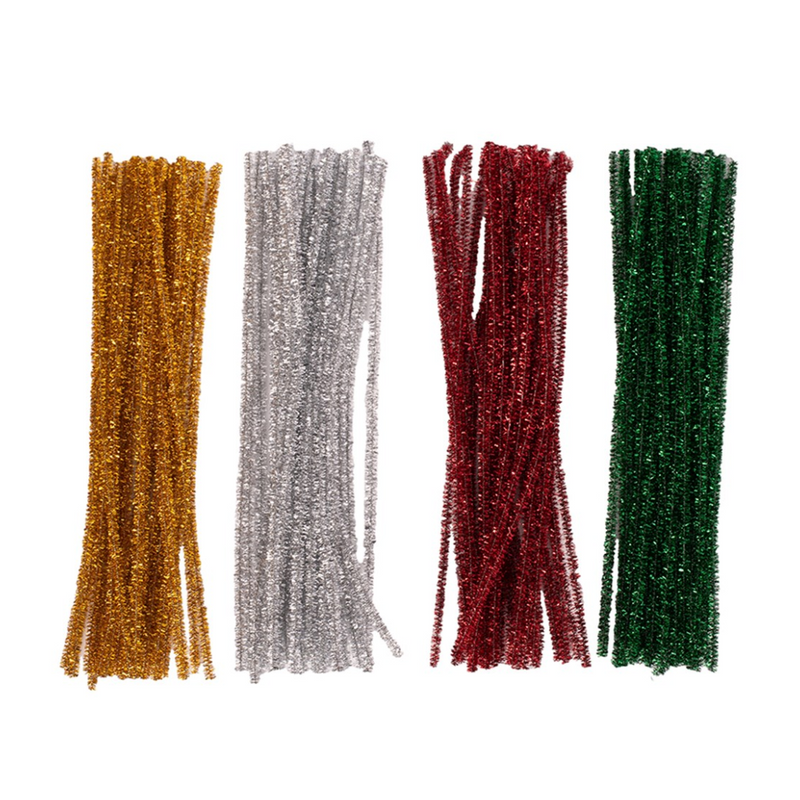 Ronis Chenille Ties 30cm 30pk Assorted