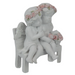 Ronis Cherub Couple with Rose Band on Chair 10cm