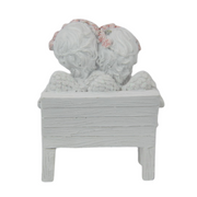 Ronis Cherub Couple with Rose Band on Chair 10cm – thumbnail