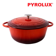 Pyrolux Round French Oven 20cm/2 Litre - Chilli Red – thumbnail