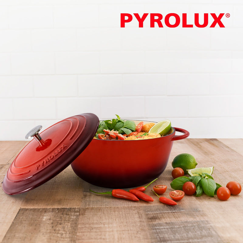 Round French Oven 26cm/5 Litre - Chilli Red