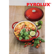 Round French Oven 26cm/5 Litre - Chilli Red – thumbnail