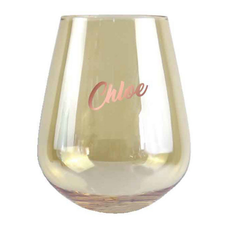 Ronis Chloe Stemless Glass 13cm 600ml 2pk