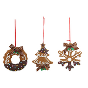 Ronis Chocolate Dipped Gingerbread Deco