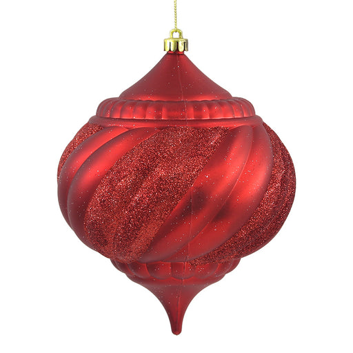 Ronis Christmas Bauble 15x19cm Red