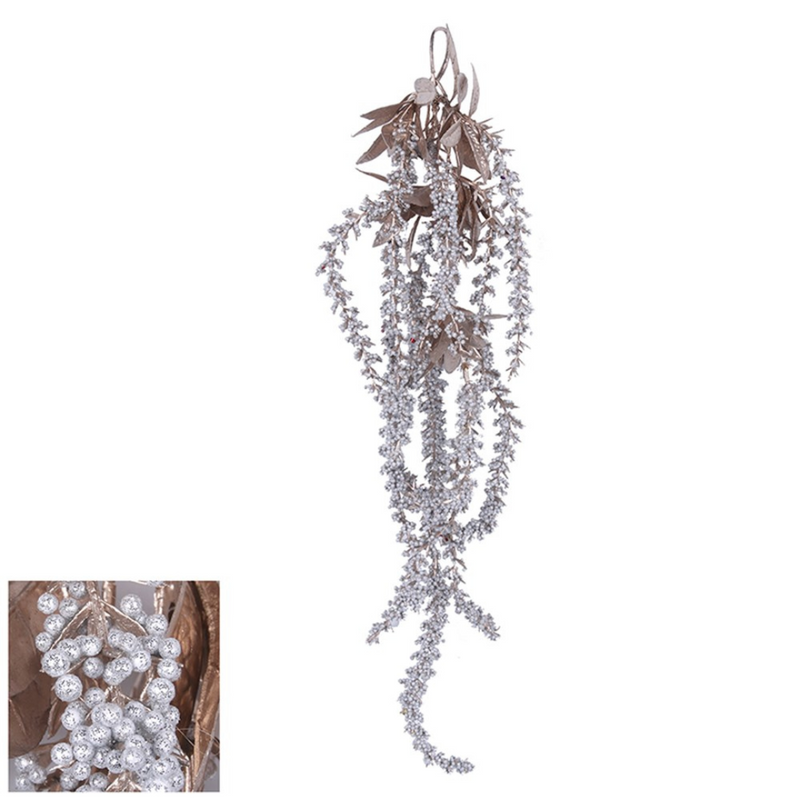 Ronis Christmas Beaded Vine Drop 60cm