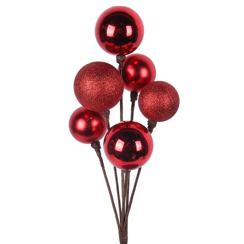 Ronis Christmas Cluster Bauble 40cm Red