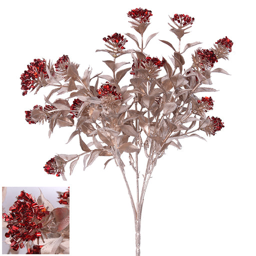 Ronis Christmas Cluster with Sequin Balls 30cm