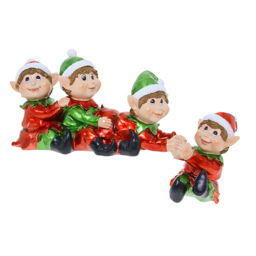 Ronis Christmas Elves Shelf Hanger