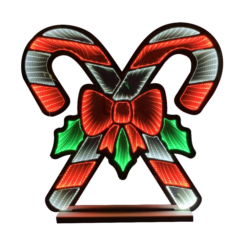 Ronis Christmas Indoor Deco Infinity Candy Cane 60cm