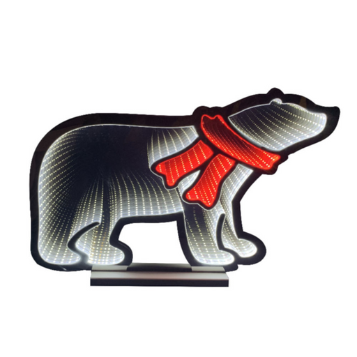 Ronis Christmas Indoor Deco Infinity Polar Bear 90cm