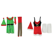 Ronis Christmas Ladies Dress Set 2 Asstd
