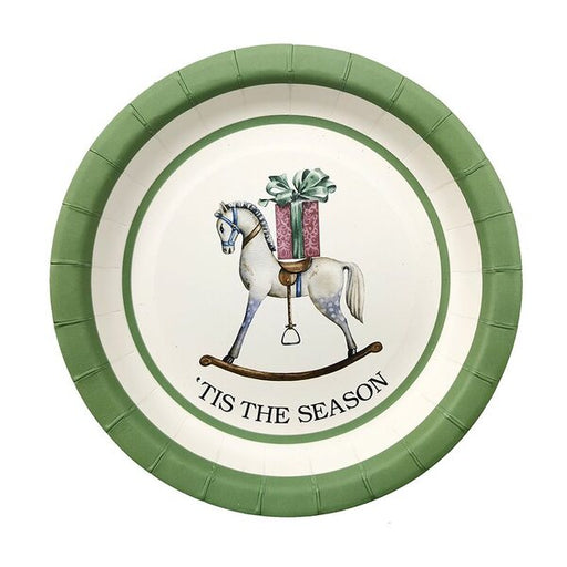 Ronis Christmas Paper Plates Tis The Season 18cm 10pk
