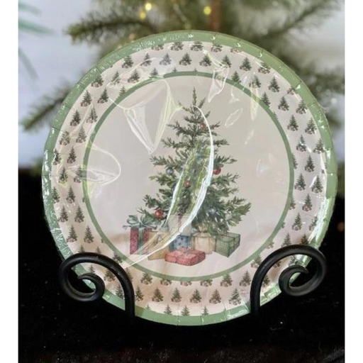Ronis Christmas Paper Plates Tis The Season 23cm 10pk