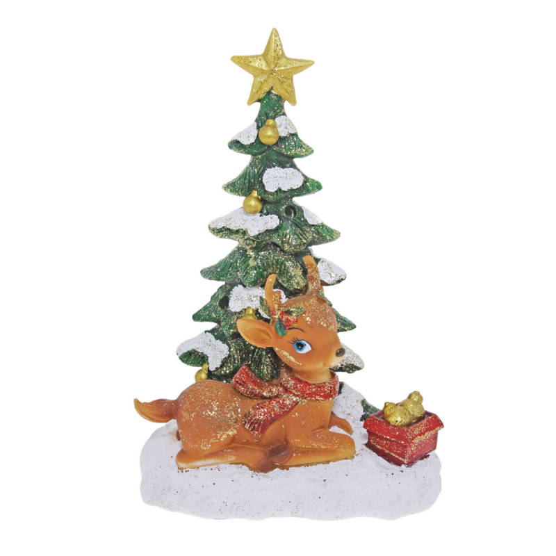 Ronis Christmas Reindeer Tree With LED