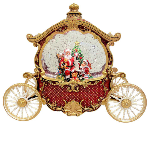 Ronis Christmas Santa Carriage 25.5x12x21cm