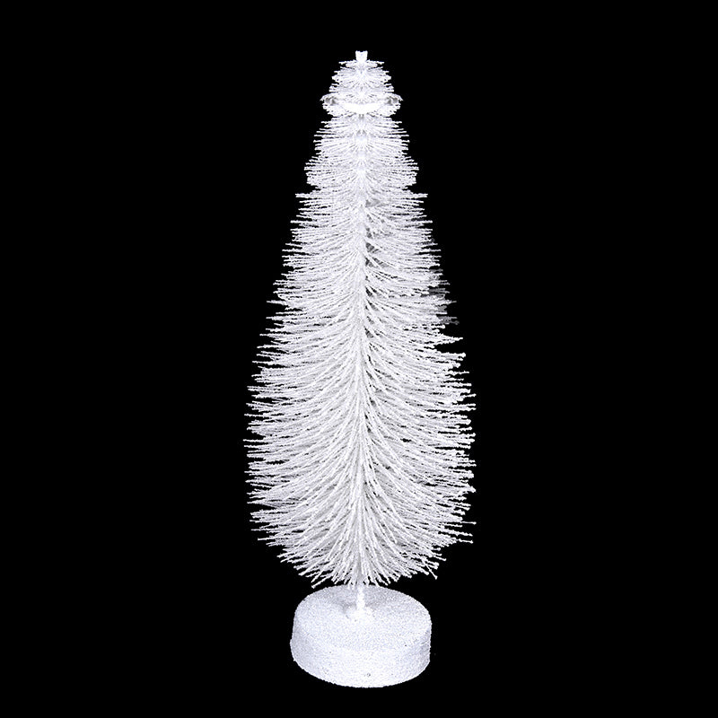 Ronis Christmas Tree Glitter 30cm White
