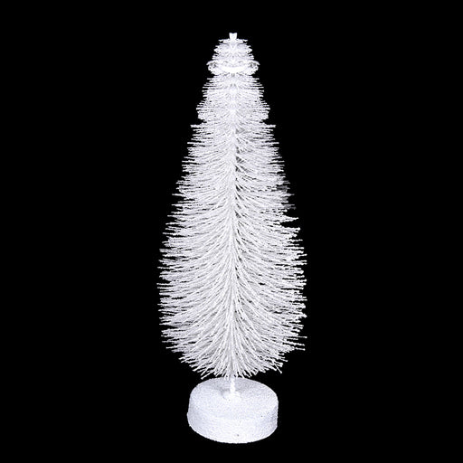 Ronis Christmas Tree Glitter 30cm White