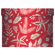 Christmas Box Round Nested 10 Foliage