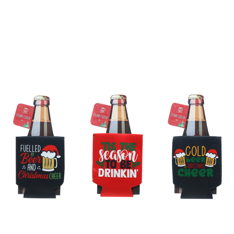Ronis Christmas Bottle Cooler Assorted