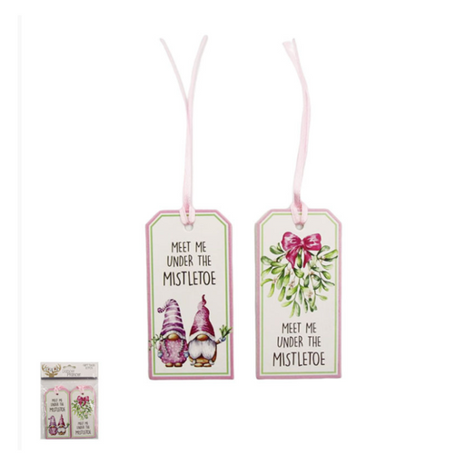 Ronis Christmas Fairy Floss Gift Tag 12pk 5x10cm Assorted