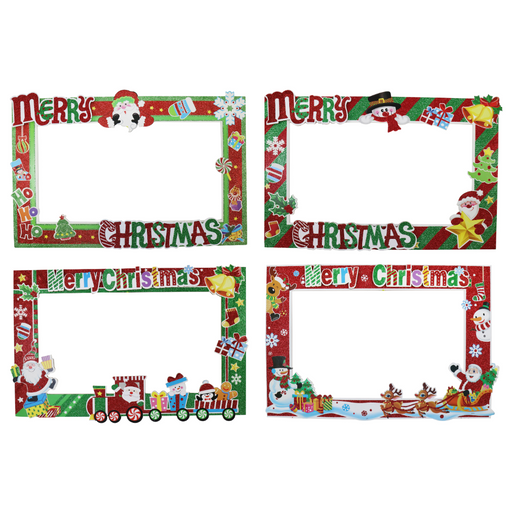 Ronis Christmas Giant Selfie Frame 86x57cm Assorted